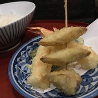 天ぷら わかやま - 日替わり 天婦羅定食②　1,100円。