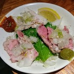 やきとん豚番長 - 【ハッピーアワー】ミニ刺し盛り3点：390円