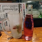 やきとん豚番長 - だるまちゃんサワー