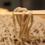 いい色した蘭越産のお蕎麦