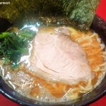 ラーメン 杉田家 - ラーメン(並) + のり (760円)