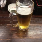 Chao Chao - 生ビール 430円 7時までは半額