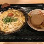 Hanamaru Udon - 明太生姜玉子あんかけとおでん