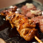 焼鳥 Ｒｙｏｍａ - 焼とん・シロ（タレ）＠110円