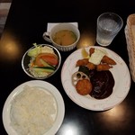 手作り洋食の店 ぱ・らんて - ぱらんてランチwithカキフライ