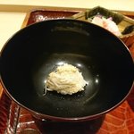 懐石ふじ - 飯は牛蒡のおこわ