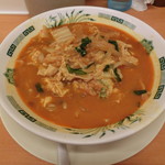 Hidakaya - チゲ味噌ラーメン590円