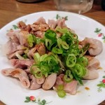 鳥勝 - コブク刺し：240円 