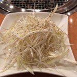 焼肉 東京山 - ネギサラダ