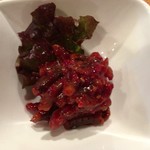 焼肉 東京山 - タコチャンジャ