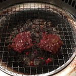 焼肉 東京山 - ハラミ焼き