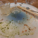 ビストロ マツシマ - お皿は有田焼き