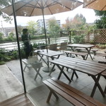 ビストロ マツシマ - テラス席