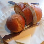 グランダム - パン、三種類。パンが一番美味しかった。