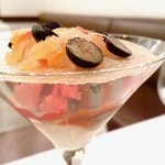 ラ・トゥーエル - しょうがと砂糖の飴、グレープフルーツとウォッカ