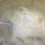 진옥화 할매 원조 닭한마리 - 投入して数分たてばいいかと。でも柔らかめが好きならもう少し待って(^o^)/