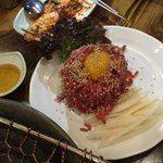 한우촌 - ユッケ３００グラム