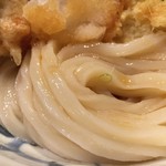 たけうちうどん店 - 生醤油をかけて