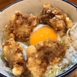 やも庵 - 鶏天親子丼