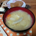Nanohana - 味噌汁（唐あげ定食）