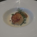 帆立と牡蠣のソテー