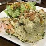 ピザ グルーヴ - ◆バジルポテトサラダ＠５８０円