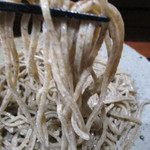 そば くら富 - 極細ですが超粗挽きです