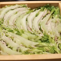 豚しゃぶ せいろ蒸し専門店 豚匠 北浜邸 - 桜ポークと白菜のミルフィーユ御膳