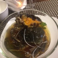施家菜 - オレンジ色の味噌が、たっぷり。