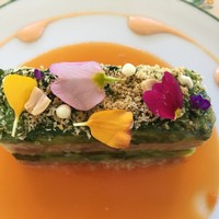 モナリザ 丸の内店 - 和牛テールと菜の花のゼリー寄せ マスタード風味