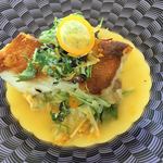 モナリザ - カサゴのポワレ チーズ風味