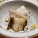 鮨 さいとう - 穴子の塩茹で