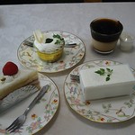 Nishikiya - 宇治抹茶ババロア・ココナッツムース