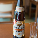 あつた蓬莱軒 - 2017.12 ビール大瓶 一番搾り 名古屋づくり（850円）