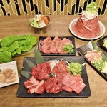 裏なんば 焼肉 富士晃 - 忘年会5000円コース（2人前）