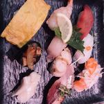 Sankyuusuisanuogashisushiitamaenigiri - 