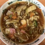 日高屋 - 五目あんかけラーメン ¥590