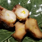 馳走 啐啄一十  - ②煮真蛸(香川県産)と煮鮑(山形県産)