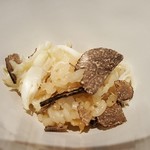 馳走 啐啄一十  - ⑮ 黒トリュフ(イタリア産)ご飯、渡り蟹入り