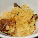 馳走 啐啄一十  - ⑮ 黒トリュフ(イタリア産)ご飯、渡り蟹入り。卵入り