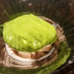 馳走 啐啄一十  - ⑰抹茶アイスと小豆アイスのコンビ。