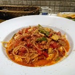 【ランチ】挽肉のトマトソース