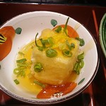 Kibiya - 柚子餡の揚げ出し豆腐