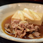 Yoshii - 肉豆腐@550円