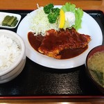 お食事ハウス　あゆとく - ポークチャップソテー 950円