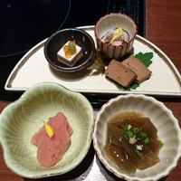 博多華味鳥 銀座4丁目店 - 前菜のみなさん