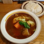 スープカレー店 34 - 毎日煮込みチキンスープカレー（780円）