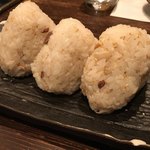 炭火焼専門食処 白銀屋 - 〆のおにぎり