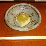 うかい鳥山 - 焼胡桃豆腐　友餡掛け