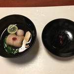 鰻はし本 - 鰻と名残松茸の椀